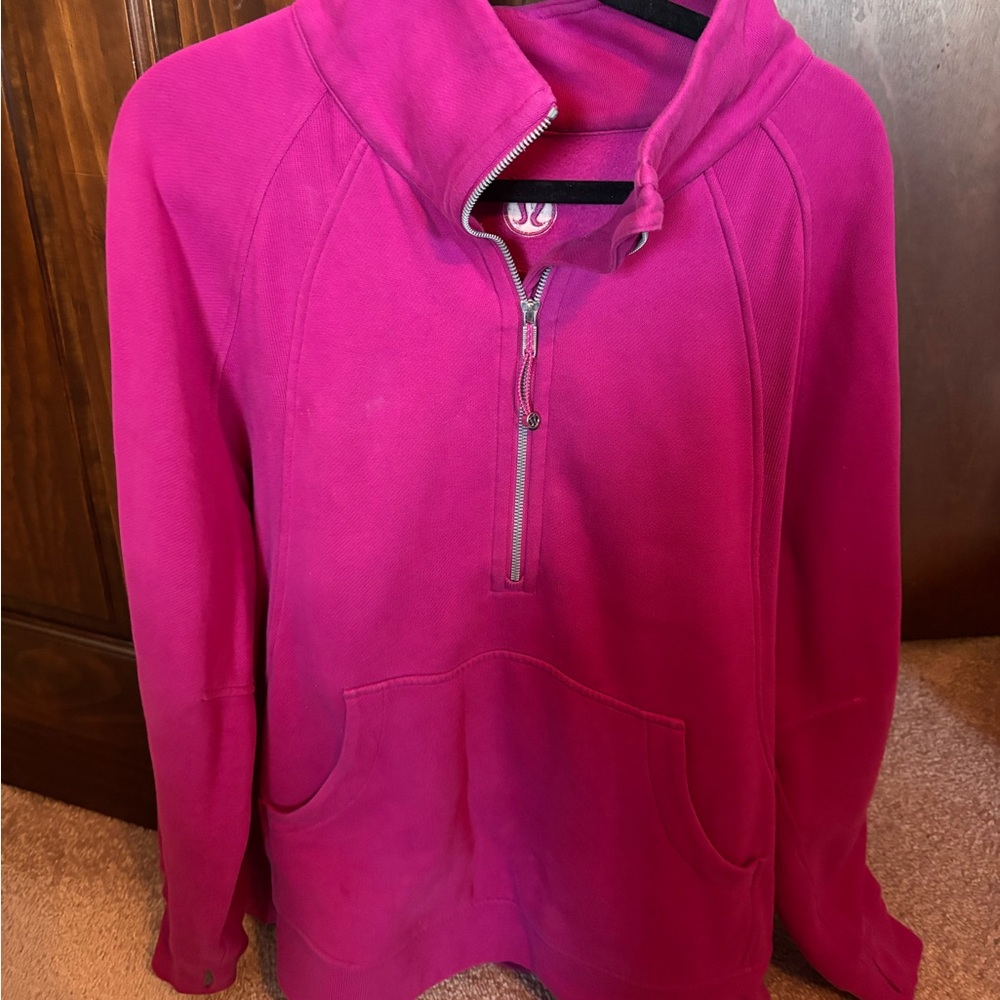 Lululemon Scuba 1/2 zip pullover